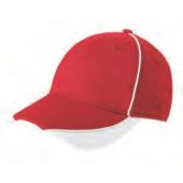 DXB two colors cap style 5a white and red